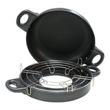 Mini Home Grill Ntk Leve Compacto Para Fogareiros E Fogões