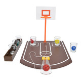 Mini Hoop Stand De Mesa De Tiro Dobrável Para Máquina De Bas