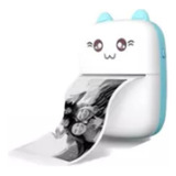 Mini Impressora Bolso Térmica Bluetooth Criança Gatinho Cor