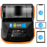 Mini Impressora Portátil Bluetooth Térmica 80 Celular Pedido