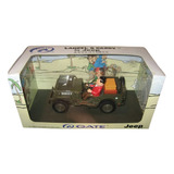 Mini Jeep Willys Militar Guerra 1945 Gordo E Magro 1 18 Gate