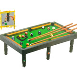 Mini Jogo De Bilhar Sinuca Snooker Infantil