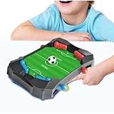 Mini Jogo Futebol De Mesa Portátil Brinquedo Infantil Arena PEBOLIM GOL A GOL ESTILO PINBALL LANÇADOR BOLA FOOTBALL GAME 18CM VERMELHO 