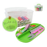 Mini Kit De Costura 35 Peças Estojo Maleta Para Viagem Casa