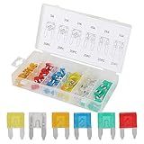 Mini Kit De Fio De Fusível De Lâmina Automática 5A 10A 15A 20A 25A 30A Peças Interiores Do Carro