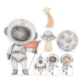 Mini Kit Display Festa Infantil Astronauta