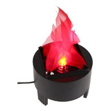   Mini Lâmpada Led De Chama Falsa Com Efeito 3d