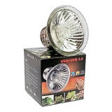 Mini Lâmpada Uva uvb 50w 3 0 Aquecimento Halogen 127v