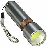 Mini Lanterna De LED COB A Pilhas Cobre CBRN16525