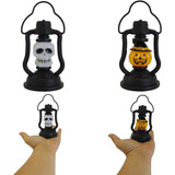 Mini Lanterna De Mesa Halloween Lamparina