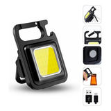 Mini Lanterna Led Chaveiro Multifuncional Usb Recarregável