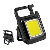 Mini Lanterna LED COB PREMIUM 800 Lúmens Com 3 Modos De Luz Recarregável Potente Magnética À Prova D Água Cheveiro Abridor De Garrafas Para Usar No Trabalho Ou Lazer
