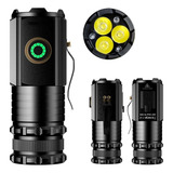 Mini Lanterna Led T12 Tática Militar Imã Usb c Camping Sítio