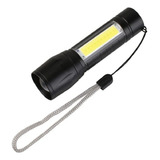 Mini Lanterna Luz Tática Usb Recarregável 3 Fases Ertta