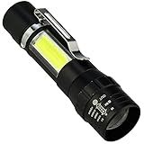 Mini Lanterna Tática LED CREE Zomm A Pilhas Multifunção CBRN16501
