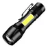 Mini Lanterna Tática Police Usb Led Recarregável Profissional Camping Luuk Young 513 Cor Da Luz Branco Cor Da Lanterna Preto