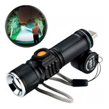 Mini Lanterna Tática Usb 68000w Militar