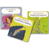 Mini Larousse Da Noite Golfinhos E Baleias E Língua Portuguesa Kit Com 3 Livros