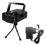 Mini Laser Projetor Holográfico Stage Lighting Preto  sd 120