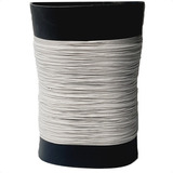 Mini Lata Oval Plástico C 100jds De Linha De Pipa