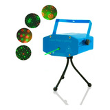 Mini Lazer Projetor Holografico Festa Luz Led Sd 08