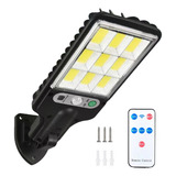 Mini Led Luminária Solar Poste Rua Parede Refletor 180w