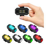 Mini Led Strobo Pisca Alerta 7 Cores Rgb Traseira Bike Moto