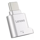Mini Leitor De Cartão P Celular Tipo C Lenovo D201 Original