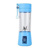 Mini Liquidificador Portátil Azul Kp ta01 Motor Alta Veloc