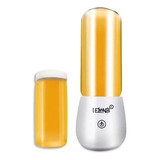 Mini Liquidificador Portátil Forte 6 Lâminas Suco Gelo Vidro
