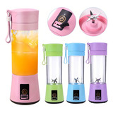 Mini Liquidificador Portátil Mixer Shake Suco Juice Vitamina Cor Roxo