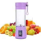 Mini Liquidificador Portátil Mixer Suco Vitamina Shake Cor Roxo Juice Cup