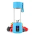 Mini Liquidificador Portatil Shake Juice Cup   Cabo Usb Cor Azul