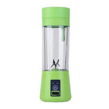 Mini Liquidificador Portátil Verde Kp ta01 Motor Alta Velo