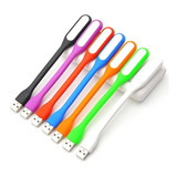 Mini Luminária Luz Lampada Led Usb Abajur Flexível Notebook