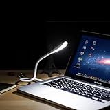Mini Luminaria Portatil LED USB Sensor De Toque Regulavel Ajustável Brilhante