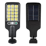 Mini Luminária Solar Refletore Parede 180w Sensor E Controle Cor Da Carcaça Preto 180 Cob Cor Da Luz Branco frio 3 7v