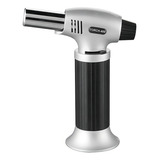 Mini Maçarico Portátil Automático Regulável Recarregável