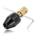 Mini Mandril Adaptador Eixo 3-17mm Pinça Aperto Rápido Micro Retífica Micro Motor Broca 0-3 A 3-5mm Com Bucha