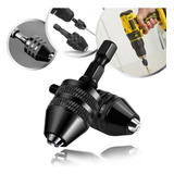 Mini Mandril Aperto Rápido 8mm Adaptador Haste 1 4 Pol Pinça