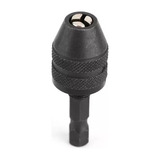 Mini Mandril Para Parafusadeira Haste 1 4 Abertura 0 3 3 6mm
