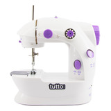 Mini Máquina Costura Reta Tutto Home Portátil Mcp 100
