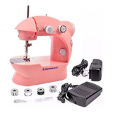 Mini Maquina De Costura Domestica Lmd-202 Pink