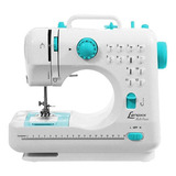 Mini Máquina De Costura Lenoxx Multi Points Branco Bivolt