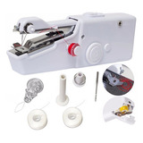 Mini Máquina De Costura Manual Portátil De Mão A Pilha