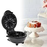 Mini Máquina De Fazer Bolo Assar Portátil Compacta 110v Máquina De Bolo Lanche Café Da Manhã