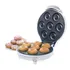 Mini Máquina De Fazer Donuts  Antiaderente  7 Donuts  Branca