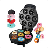 Mini Máquina De Fazer Donuts Com 7 Furos Confeitaria Gourmet