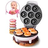 Mini Máquina De Fazer Donuts Gourmet Rosquinhas Antiaderente Com 7 Furos Confeitaria 110 220 Marca RSI  110  Volts 