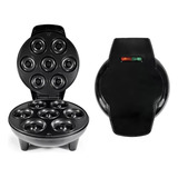 Mini Máquina De Fazer Donuts Rosquinhas 7 Furos 110 Elétrica